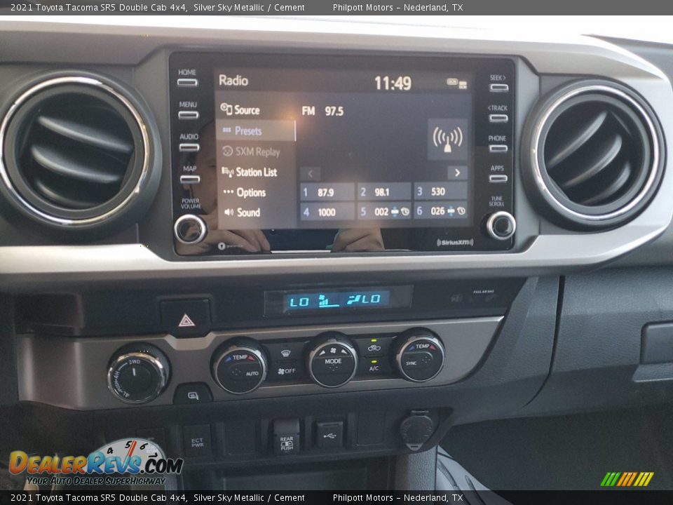 2021 Toyota Tacoma SR5 Double Cab 4x4 Silver Sky Metallic / Cement Photo #18