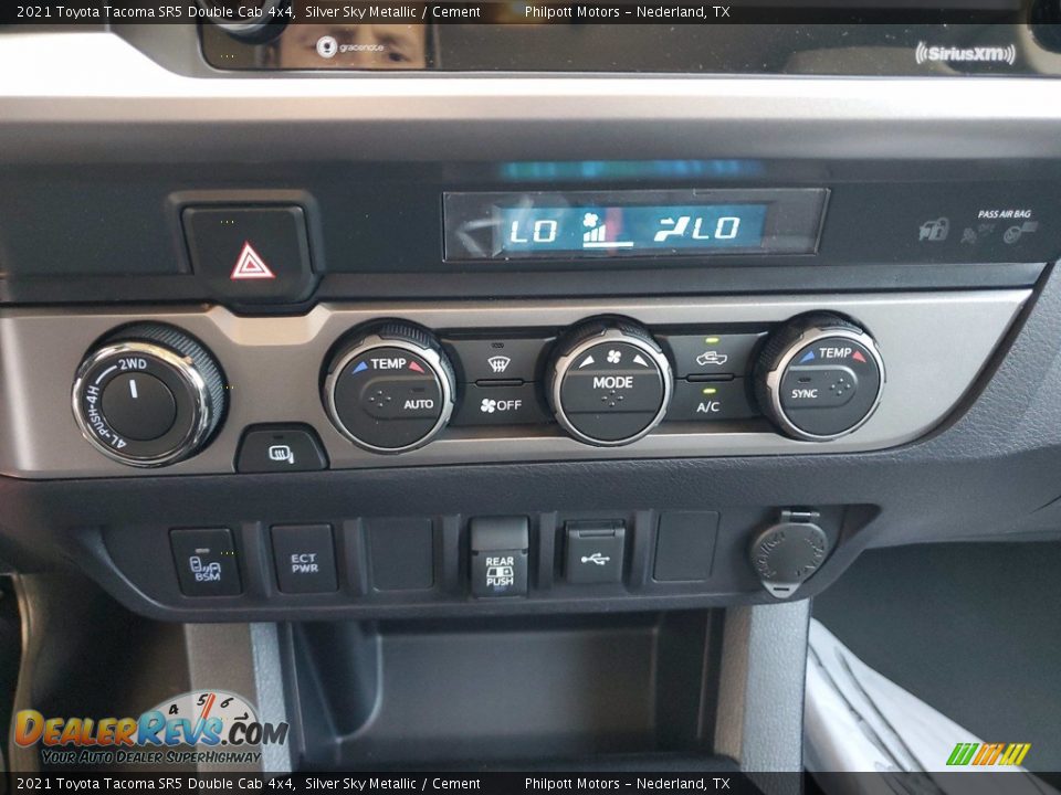 2021 Toyota Tacoma SR5 Double Cab 4x4 Silver Sky Metallic / Cement Photo #21