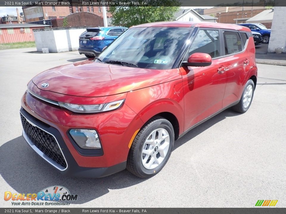 2021 Kia Soul S Mars Orange / Black Photo #5