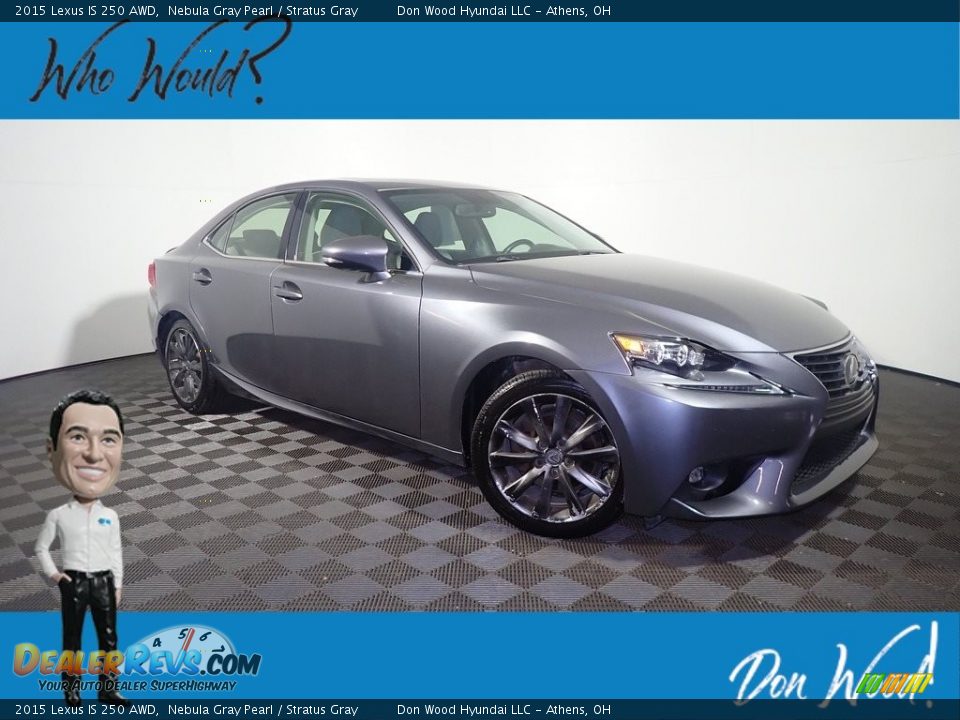 2015 Lexus IS 250 AWD Nebula Gray Pearl / Stratus Gray Photo #1