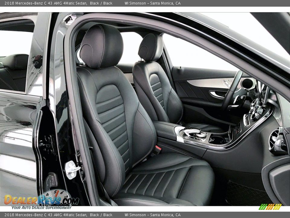 Front Seat of 2018 Mercedes-Benz C 43 AMG 4Matic Sedan Photo #6