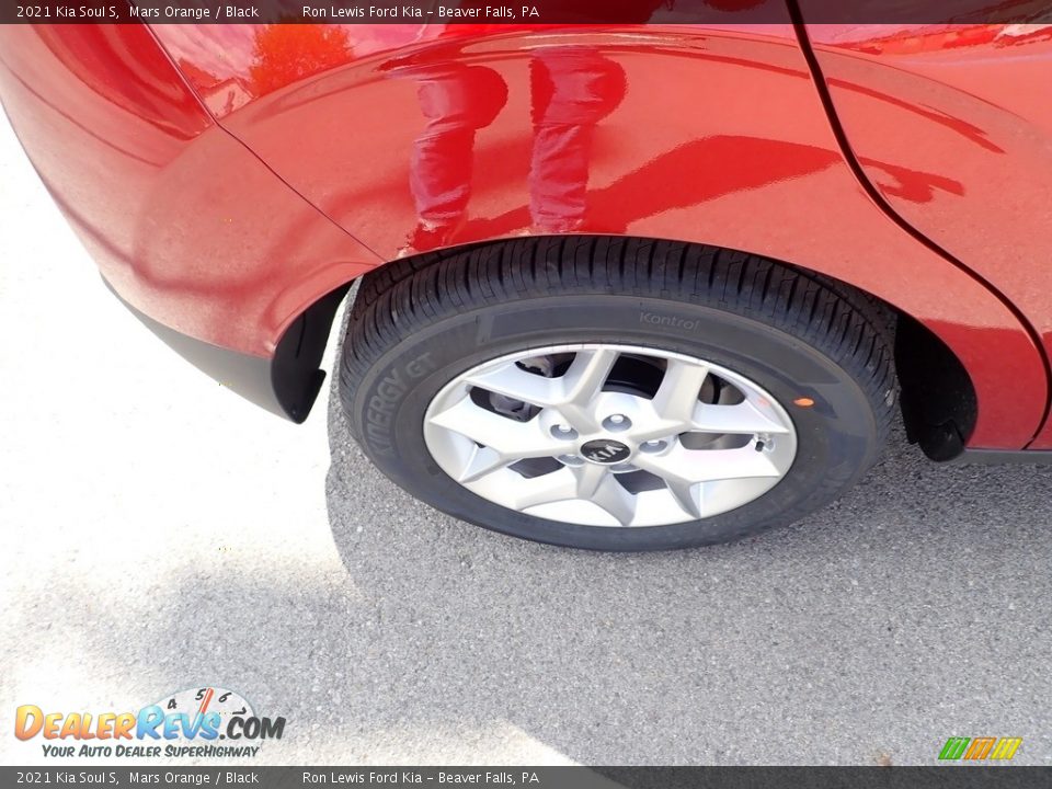 2021 Kia Soul S Mars Orange / Black Photo #9