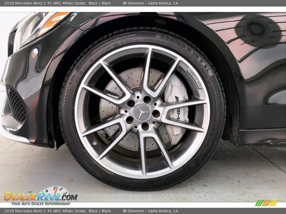 2018 Mercedes-Benz C 43 AMG 4Matic Sedan Wheel Photo #8