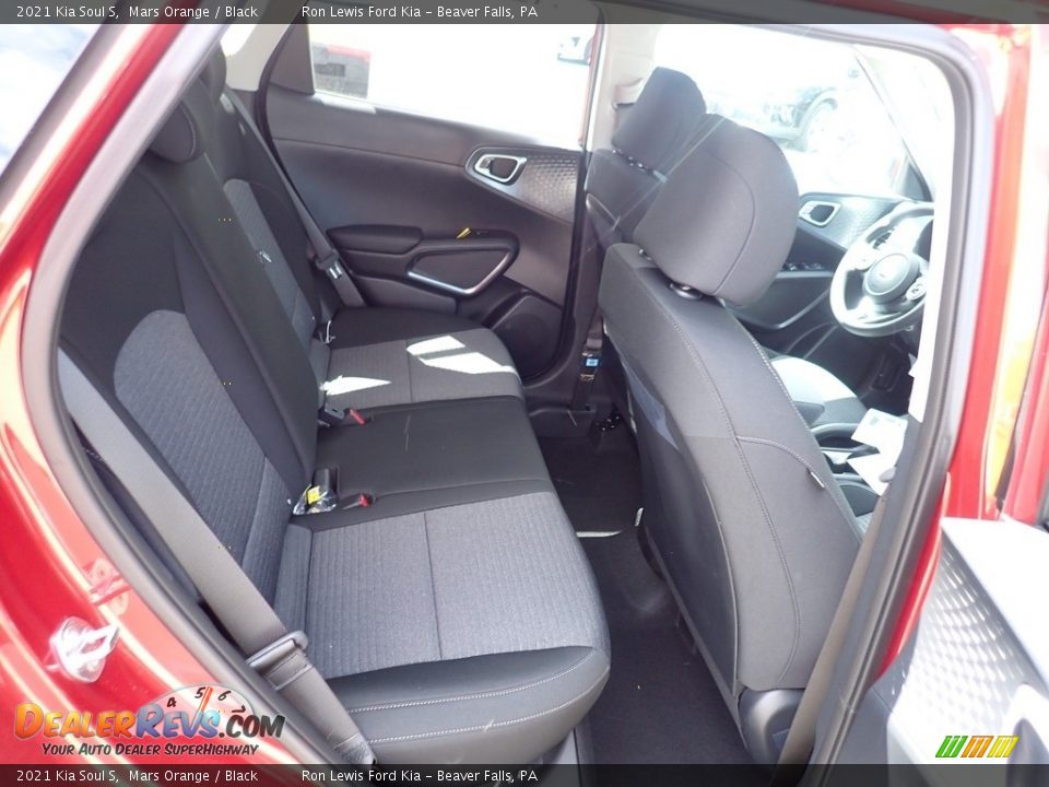 2021 Kia Soul S Mars Orange / Black Photo #10