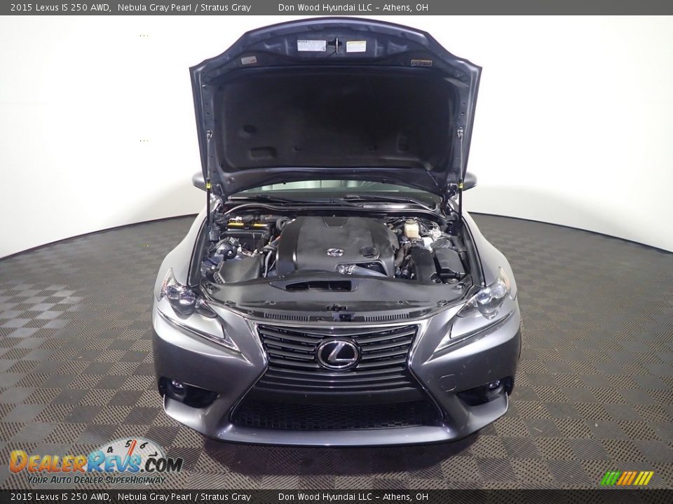 2015 Lexus IS 250 AWD Nebula Gray Pearl / Stratus Gray Photo #8