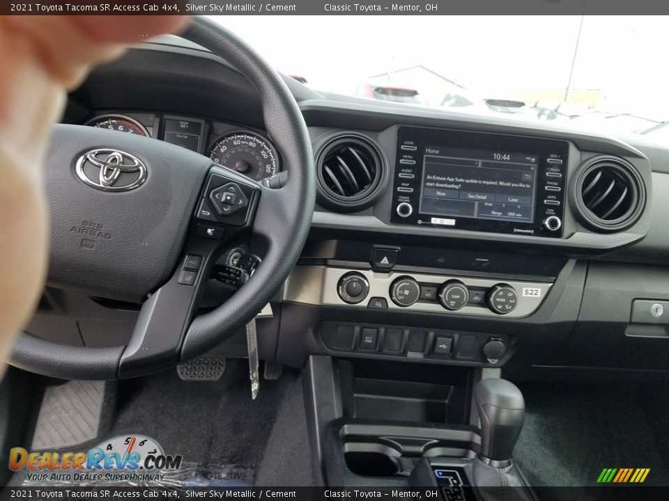 Dashboard of 2021 Toyota Tacoma SR Access Cab 4x4 Photo #4