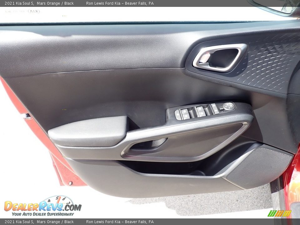 2021 Kia Soul S Mars Orange / Black Photo #14