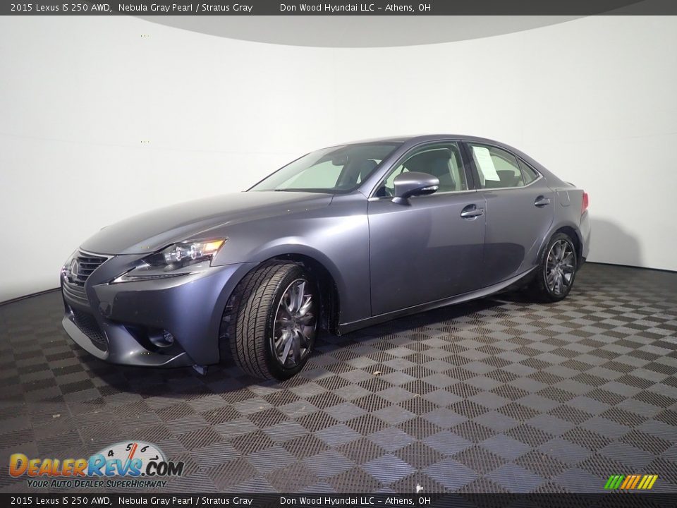 2015 Lexus IS 250 AWD Nebula Gray Pearl / Stratus Gray Photo #10