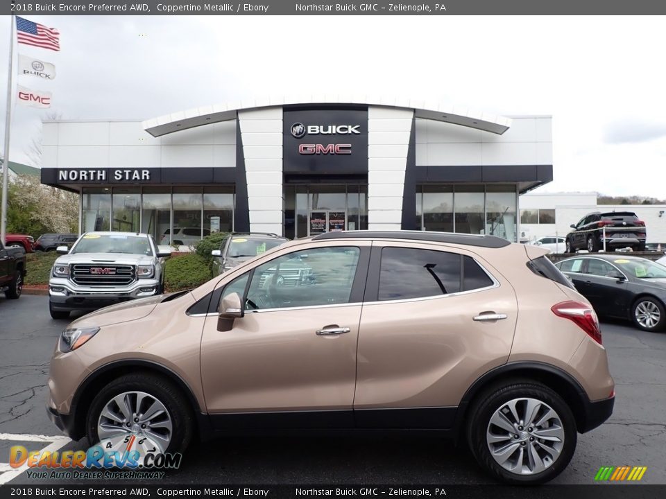 2018 Buick Encore Preferred AWD Coppertino Metallic / Ebony Photo #1