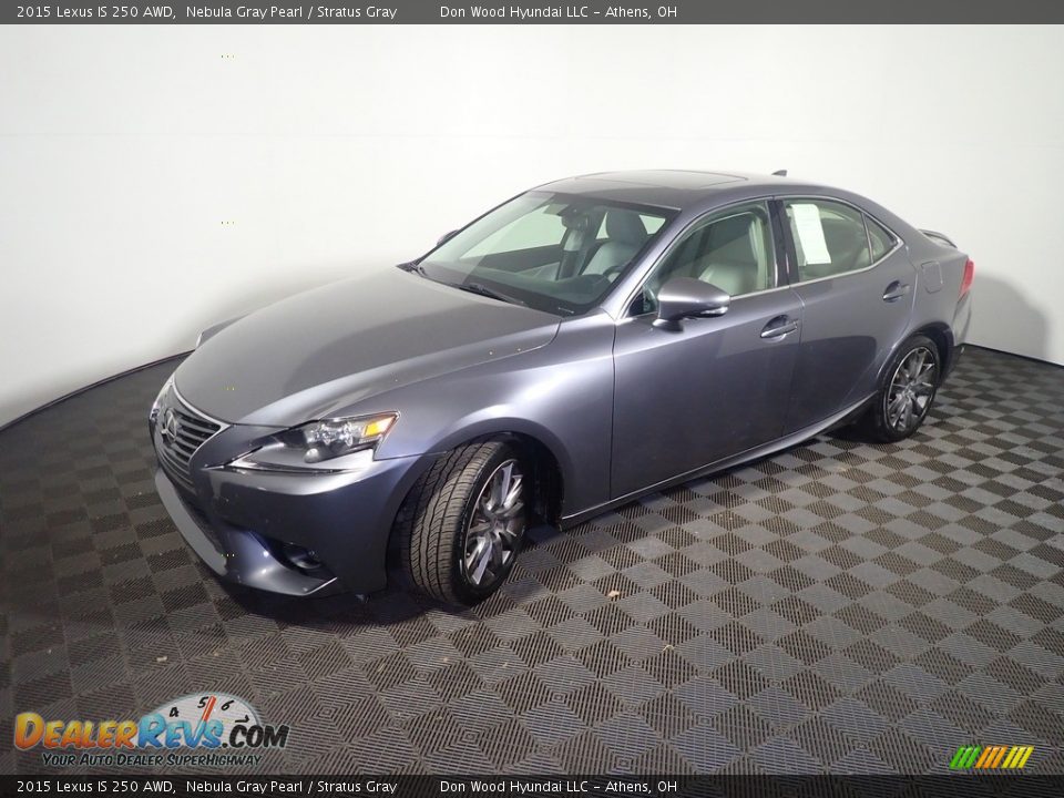 2015 Lexus IS 250 AWD Nebula Gray Pearl / Stratus Gray Photo #11