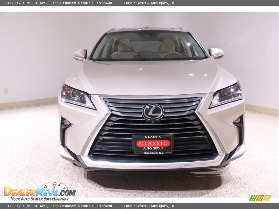 2019 Lexus RX 350 AWD Satin Cashmere Metallic / Parchment Photo #2