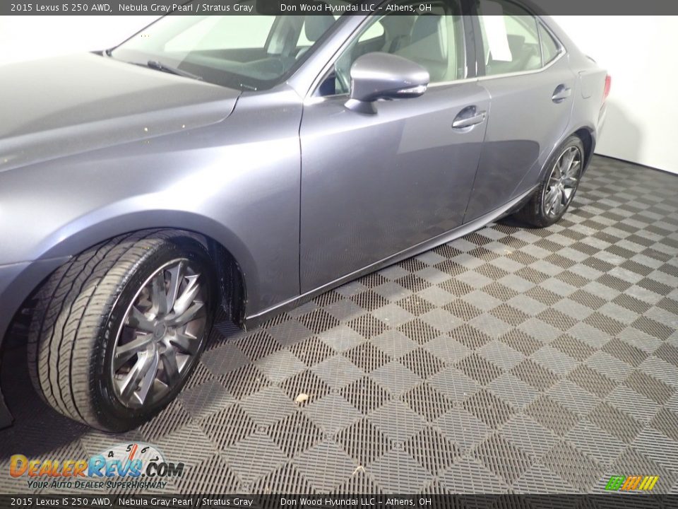 2015 Lexus IS 250 AWD Nebula Gray Pearl / Stratus Gray Photo #12