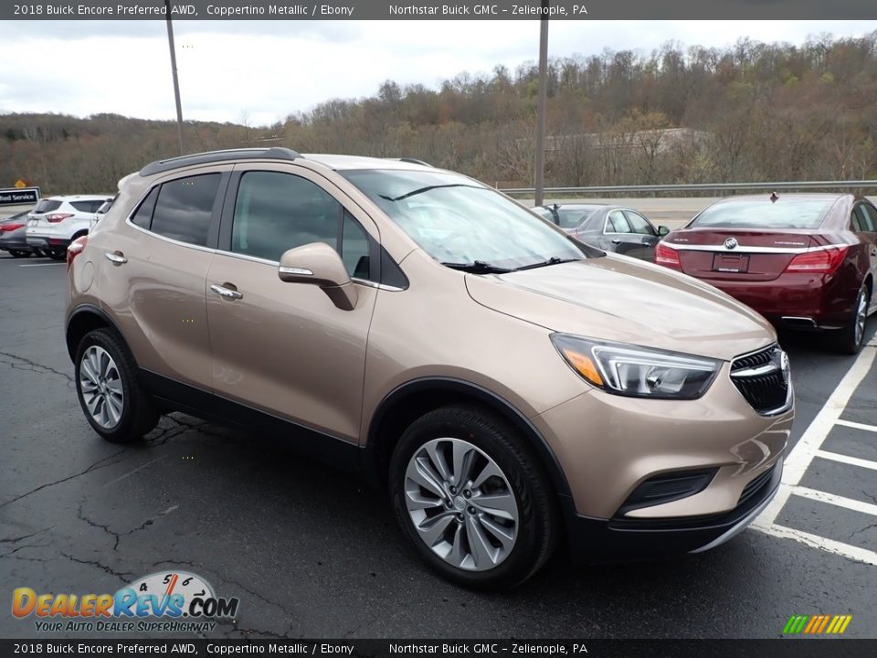 2018 Buick Encore Preferred AWD Coppertino Metallic / Ebony Photo #4