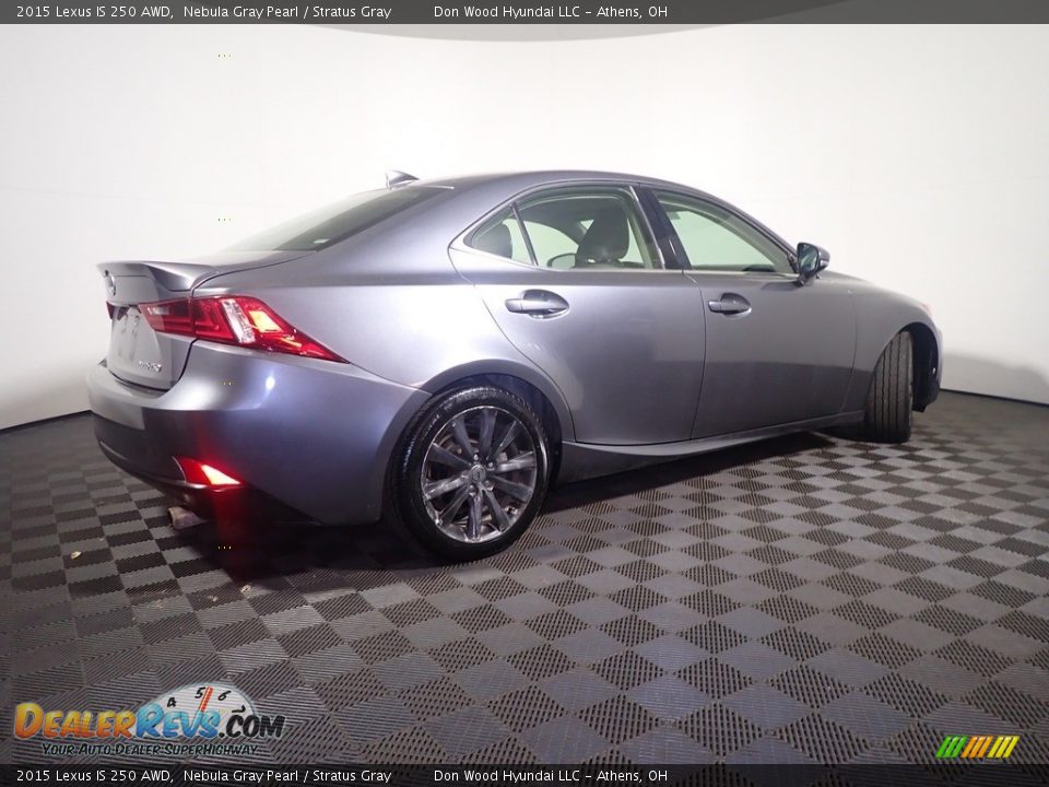 2015 Lexus IS 250 AWD Nebula Gray Pearl / Stratus Gray Photo #18