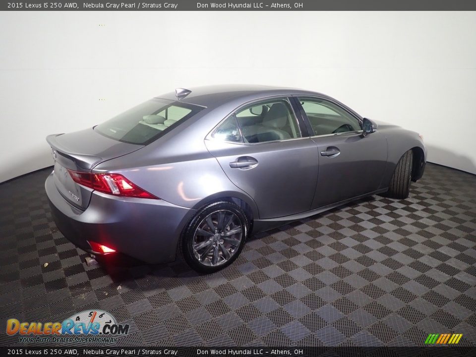 2015 Lexus IS 250 AWD Nebula Gray Pearl / Stratus Gray Photo #19