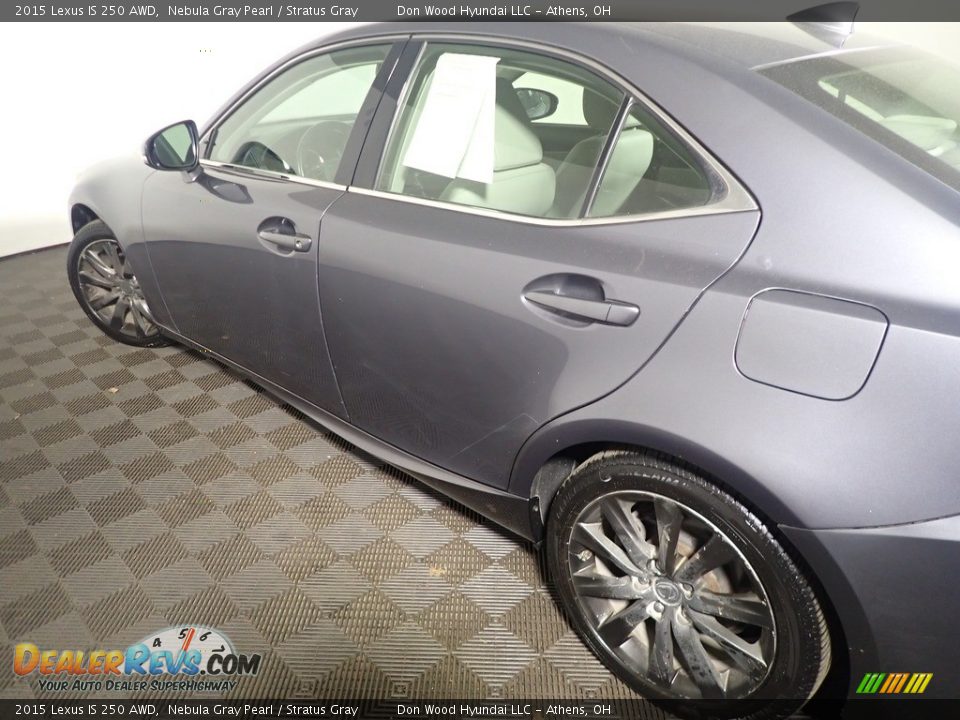 2015 Lexus IS 250 AWD Nebula Gray Pearl / Stratus Gray Photo #20