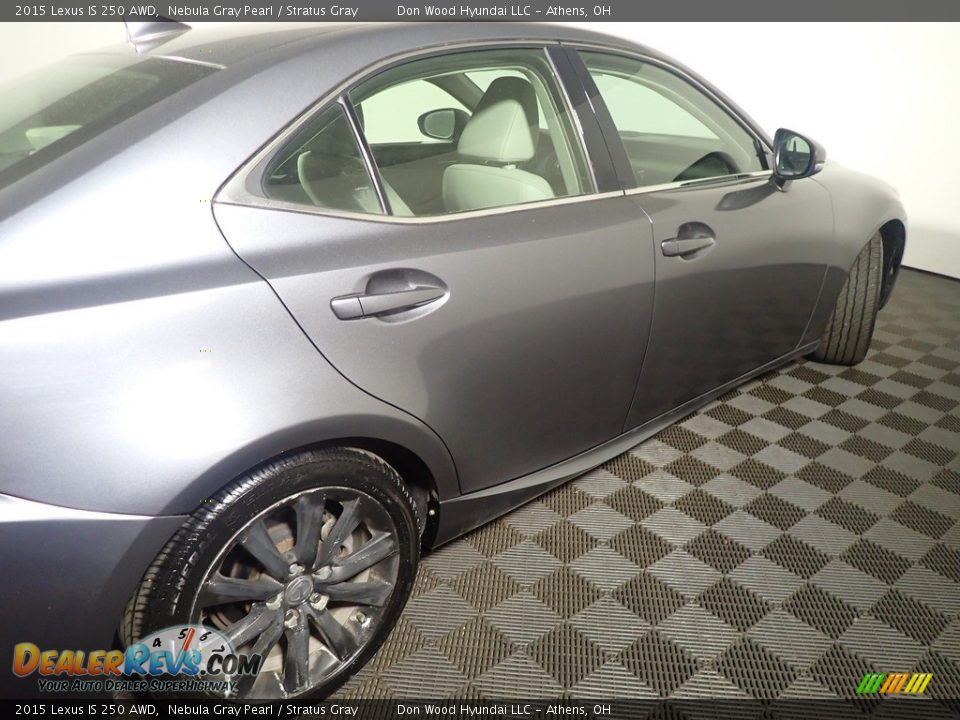 2015 Lexus IS 250 AWD Nebula Gray Pearl / Stratus Gray Photo #21