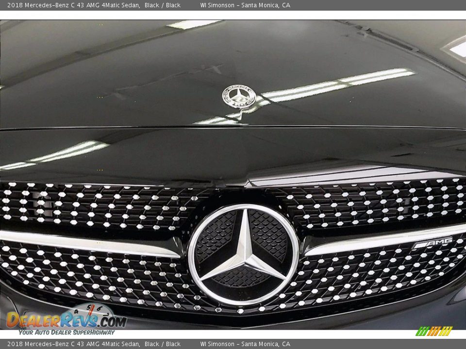 2018 Mercedes-Benz C 43 AMG 4Matic Sedan Black / Black Photo #30