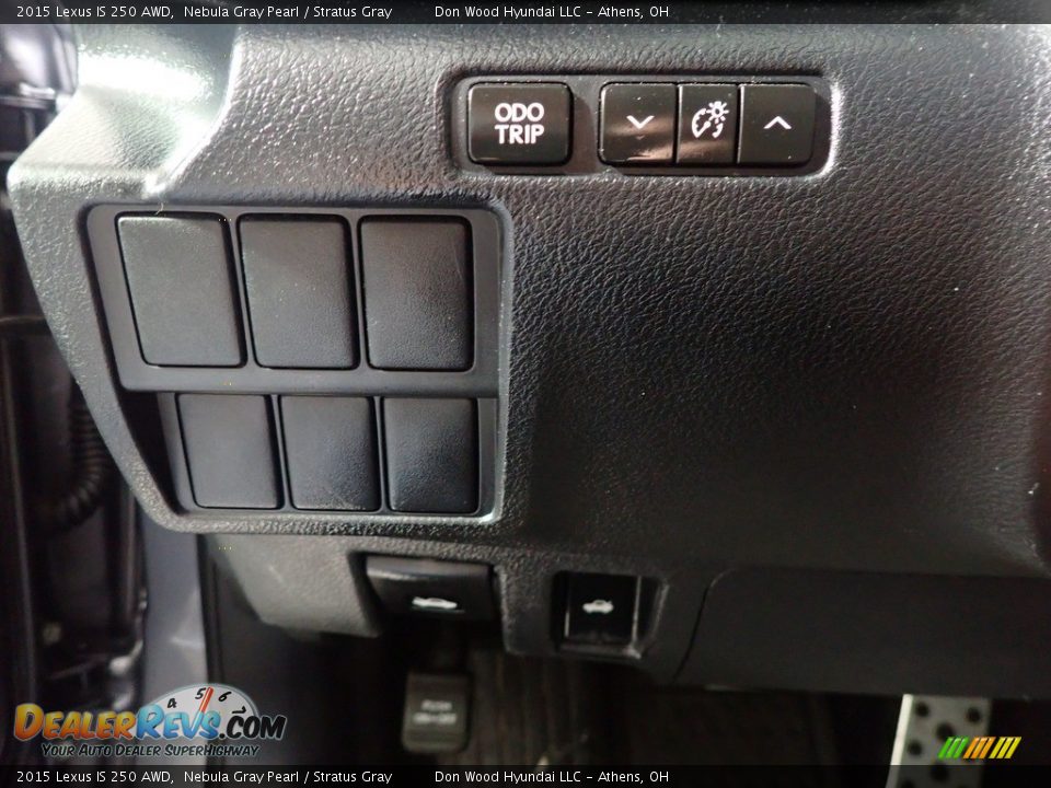 2015 Lexus IS 250 AWD Nebula Gray Pearl / Stratus Gray Photo #33
