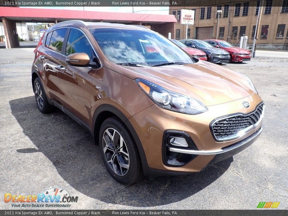 2021 Kia Sportage EX AWD Burnished Copper / Black Photo #3