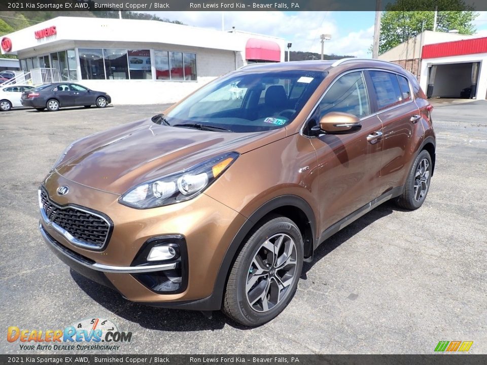 2021 Kia Sportage EX AWD Burnished Copper / Black Photo #5