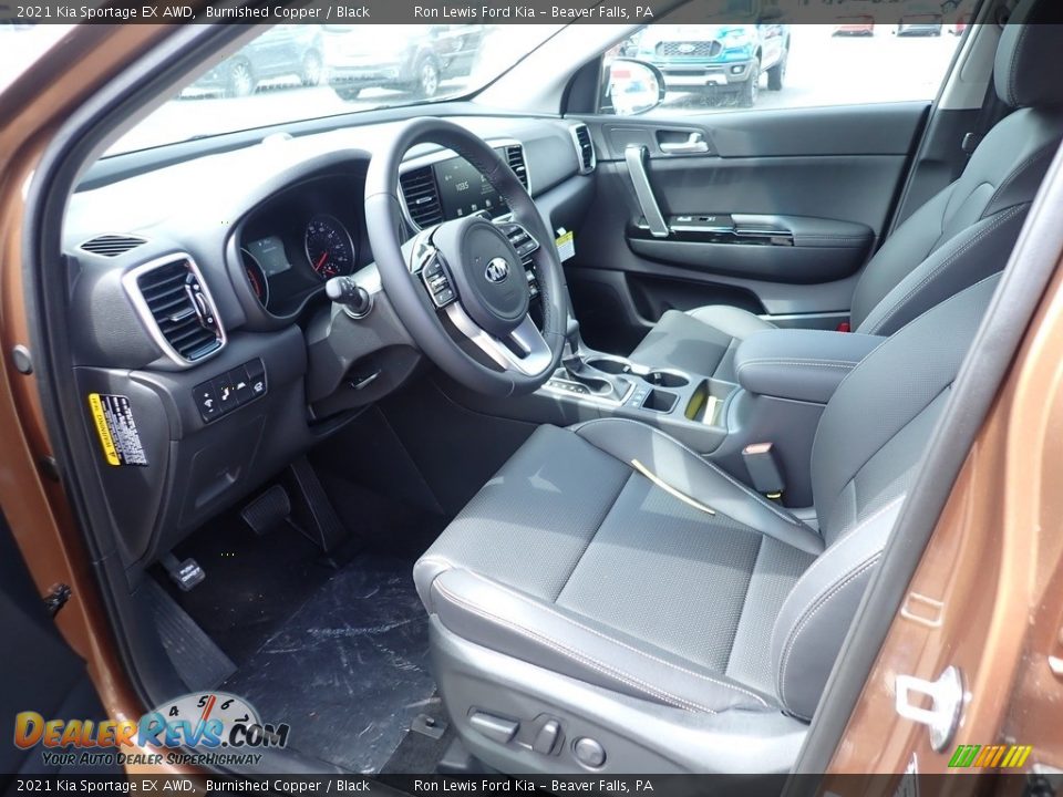 2021 Kia Sportage EX AWD Burnished Copper / Black Photo #12