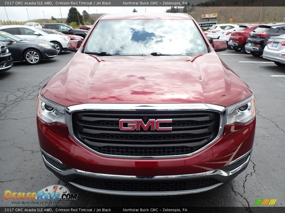 2017 GMC Acadia SLE AWD Crimson Red Tintcoat / Jet Black Photo #3