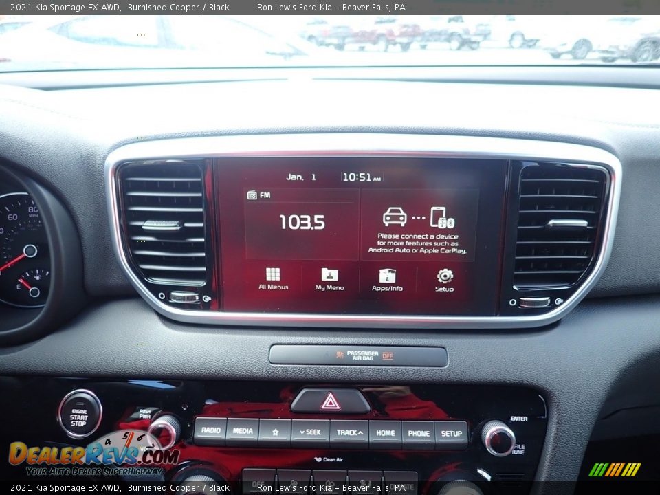 2021 Kia Sportage EX AWD Burnished Copper / Black Photo #15