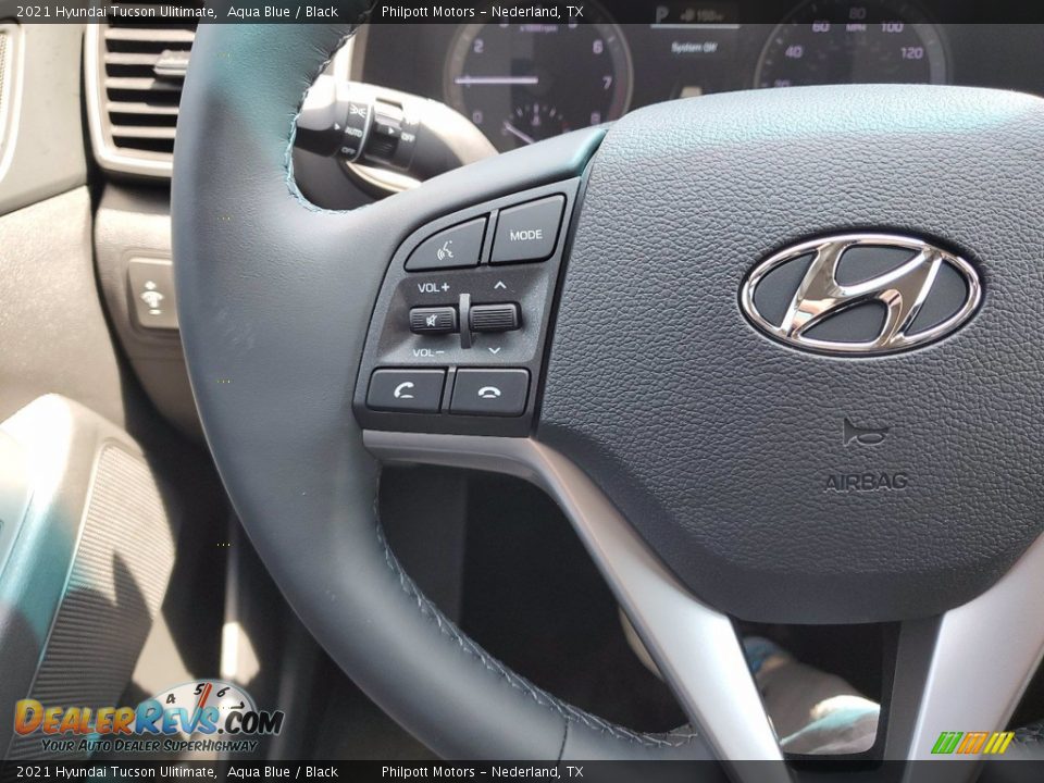 2021 Hyundai Tucson Ulitimate Steering Wheel Photo #16