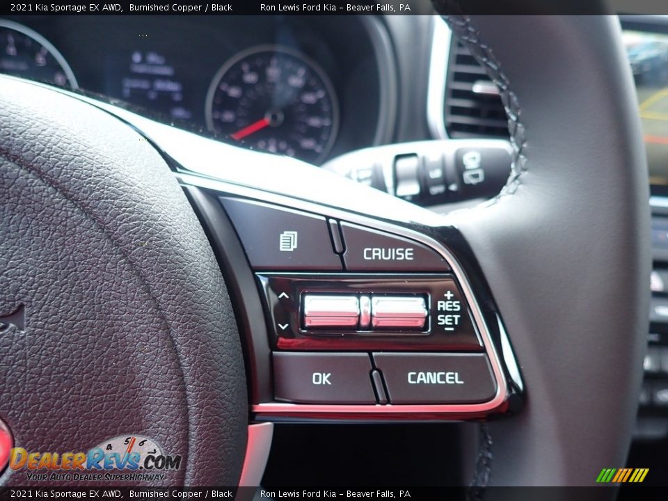 2021 Kia Sportage EX AWD Burnished Copper / Black Photo #18