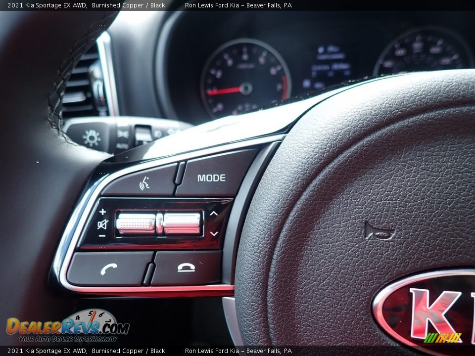 2021 Kia Sportage EX AWD Burnished Copper / Black Photo #19