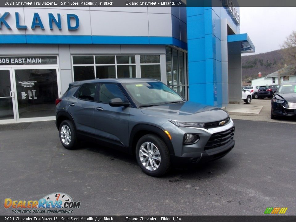 2021 Chevrolet TrailBlazer LS Satin Steel Metallic / Jet Black Photo #1