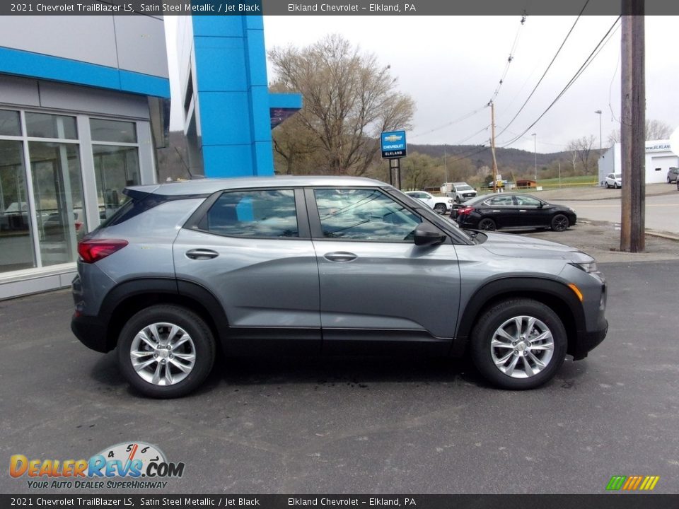 2021 Chevrolet Trailblazer LS Satin Steel Metallic / Jet Black Photo #3