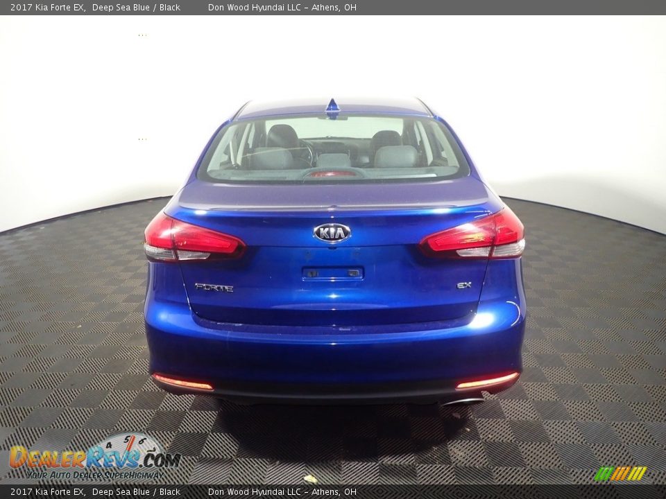 2017 Kia Forte EX Deep Sea Blue / Black Photo #14