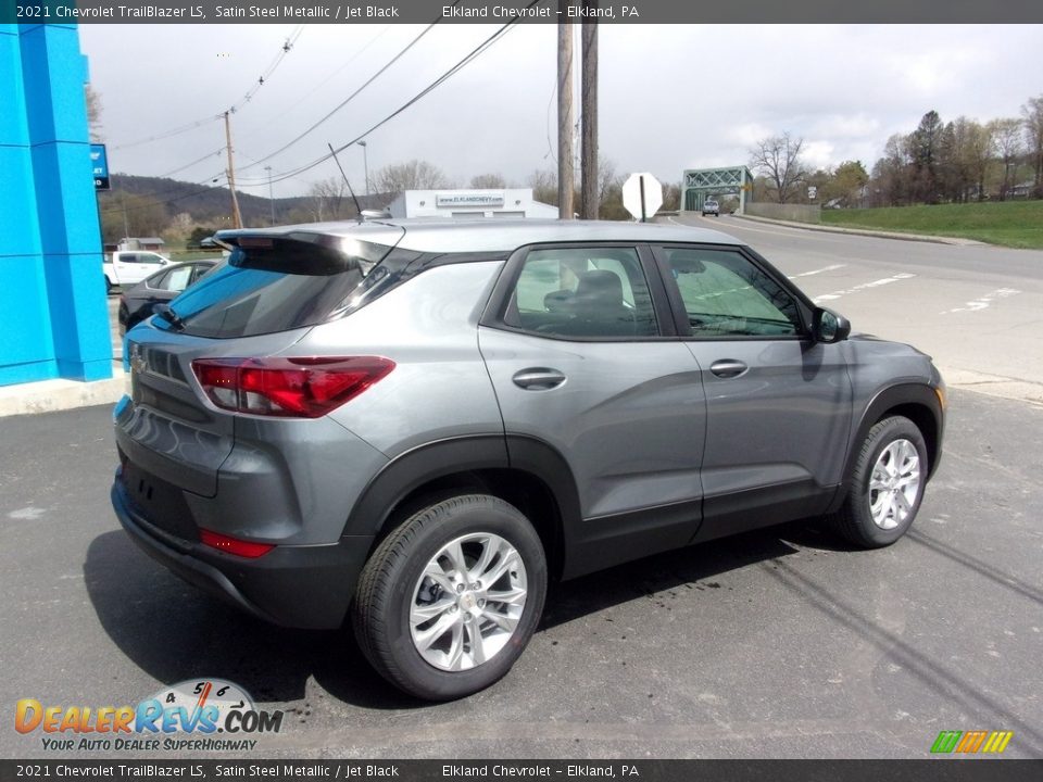 2021 Chevrolet Trailblazer LS Satin Steel Metallic / Jet Black Photo #4