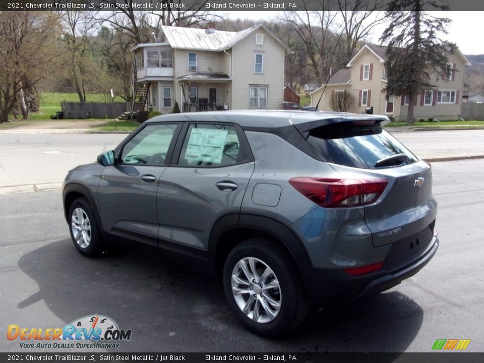 2021 Chevrolet Trailblazer LS Satin Steel Metallic / Jet Black Photo #5