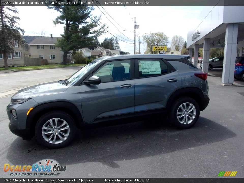 2021 Chevrolet Trailblazer LS Satin Steel Metallic / Jet Black Photo #6