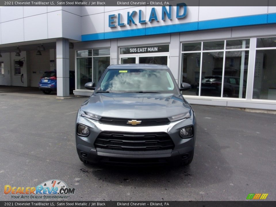 2021 Chevrolet TrailBlazer LS Satin Steel Metallic / Jet Black Photo #7