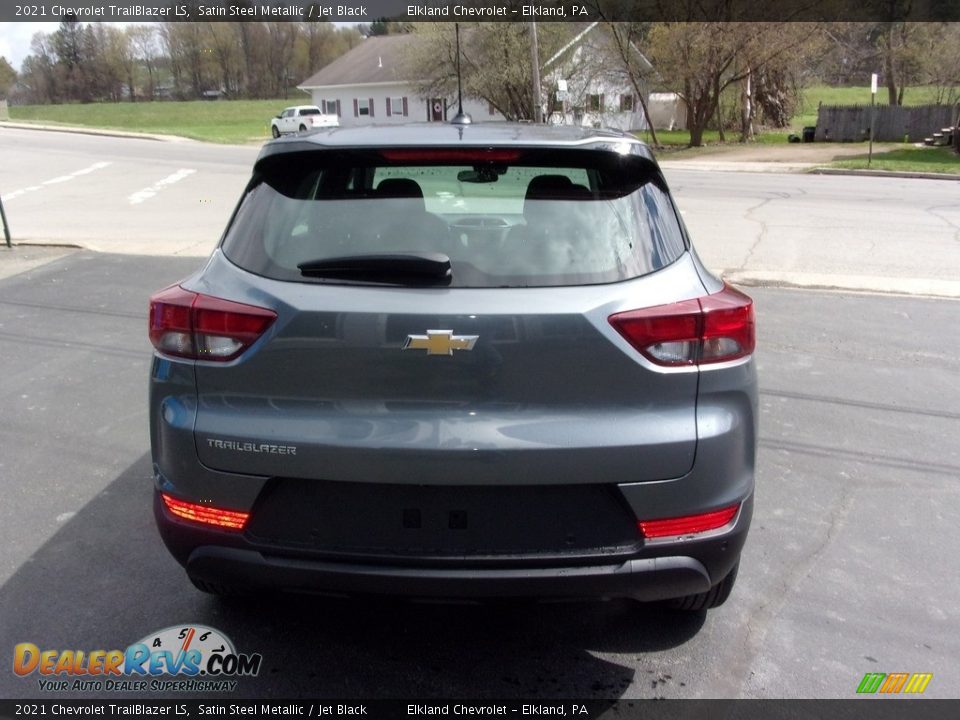 2021 Chevrolet Trailblazer LS Satin Steel Metallic / Jet Black Photo #8