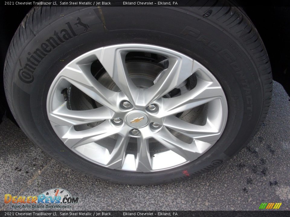 2021 Chevrolet TrailBlazer LS Satin Steel Metallic / Jet Black Photo #10