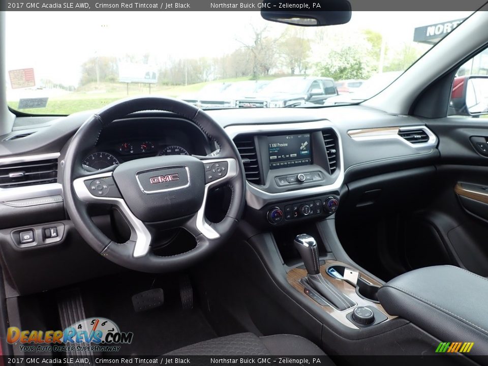 2017 GMC Acadia SLE AWD Crimson Red Tintcoat / Jet Black Photo #19