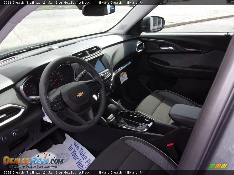 2021 Chevrolet TrailBlazer LS Satin Steel Metallic / Jet Black Photo #12