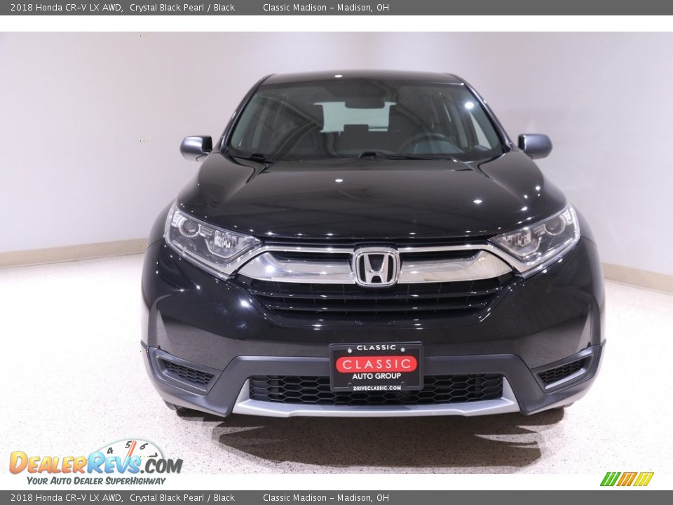 2018 Honda CR-V LX AWD Crystal Black Pearl / Black Photo #2