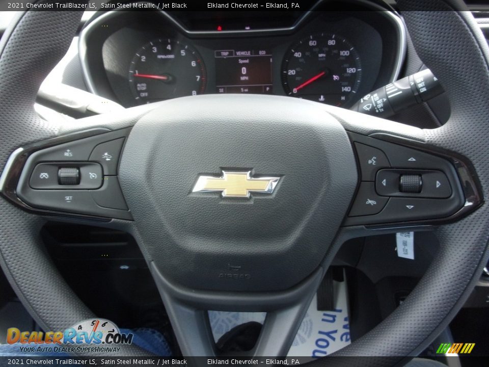2021 Chevrolet TrailBlazer LS Satin Steel Metallic / Jet Black Photo #20