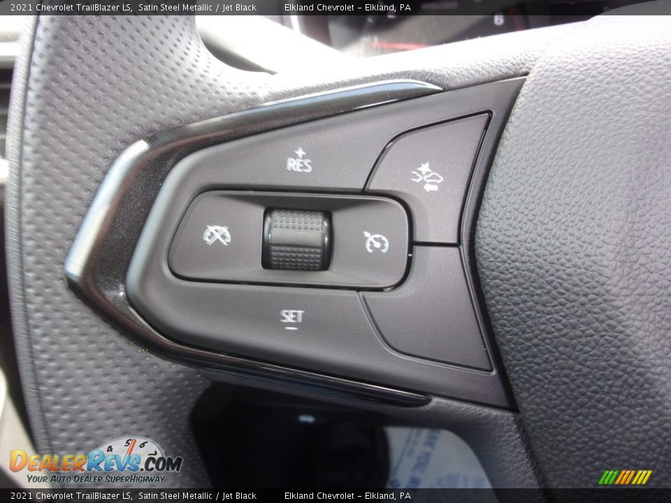 2021 Chevrolet TrailBlazer LS Satin Steel Metallic / Jet Black Photo #22