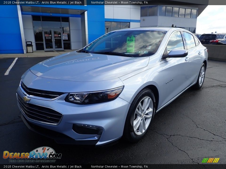 2018 Chevrolet Malibu LT Arctic Blue Metallic / Jet Black Photo #2