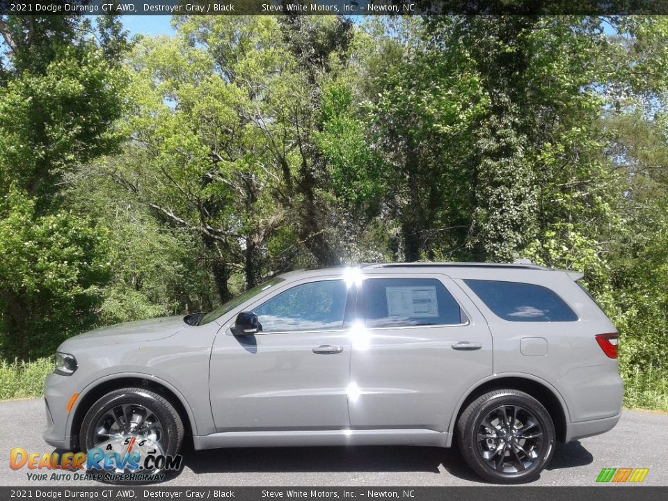 2021 Dodge Durango GT AWD Destroyer Gray / Black Photo #1