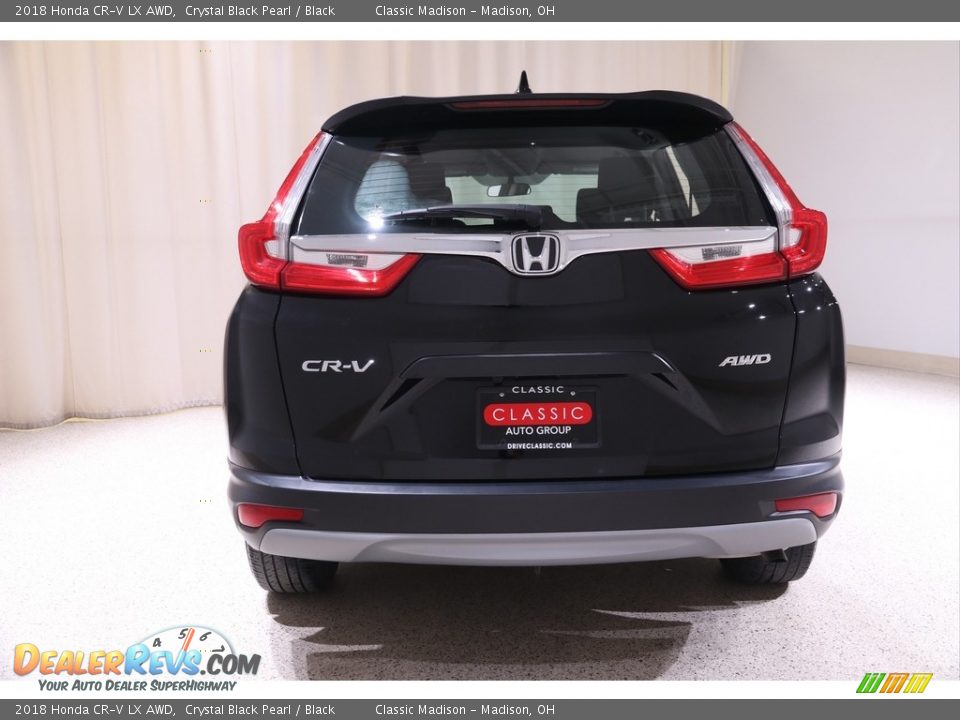 2018 Honda CR-V LX AWD Crystal Black Pearl / Black Photo #16