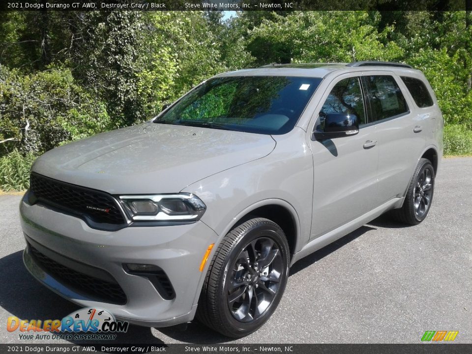 2021 Dodge Durango GT AWD Destroyer Gray / Black Photo #2