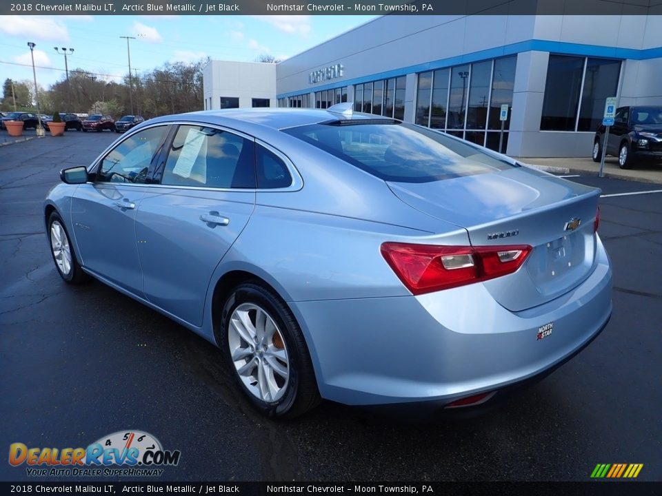 2018 Chevrolet Malibu LT Arctic Blue Metallic / Jet Black Photo #4